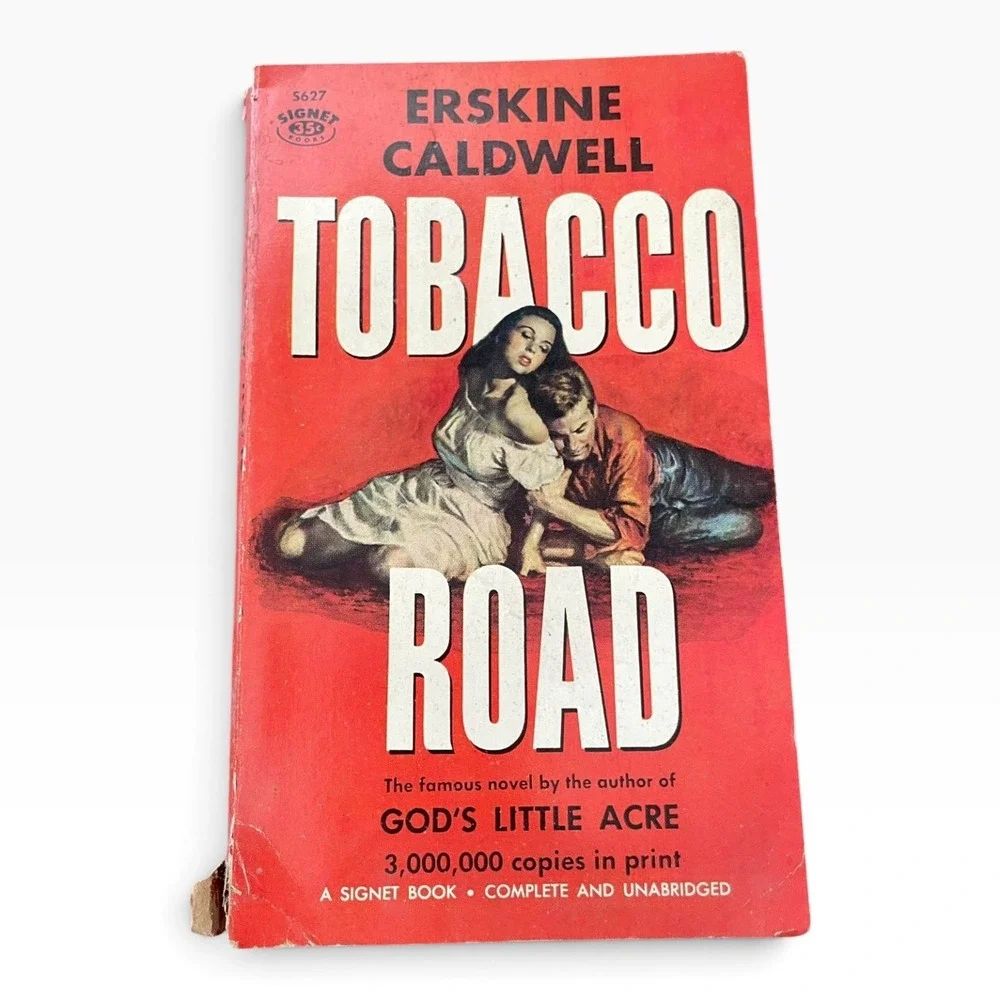 Erskine Caldwell - Tobacco Road - Signet Book 1958 Paperback - Vintage Fiction